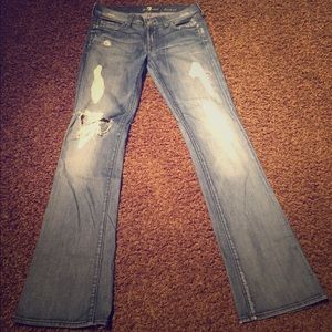 27 x 33 7 For All Mankind Jeans EUC